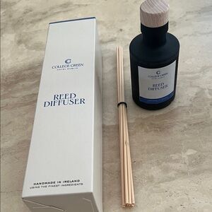 College Green Reed Diffuser with Sticks - Handmade in Ireland by Lucy Hagerty